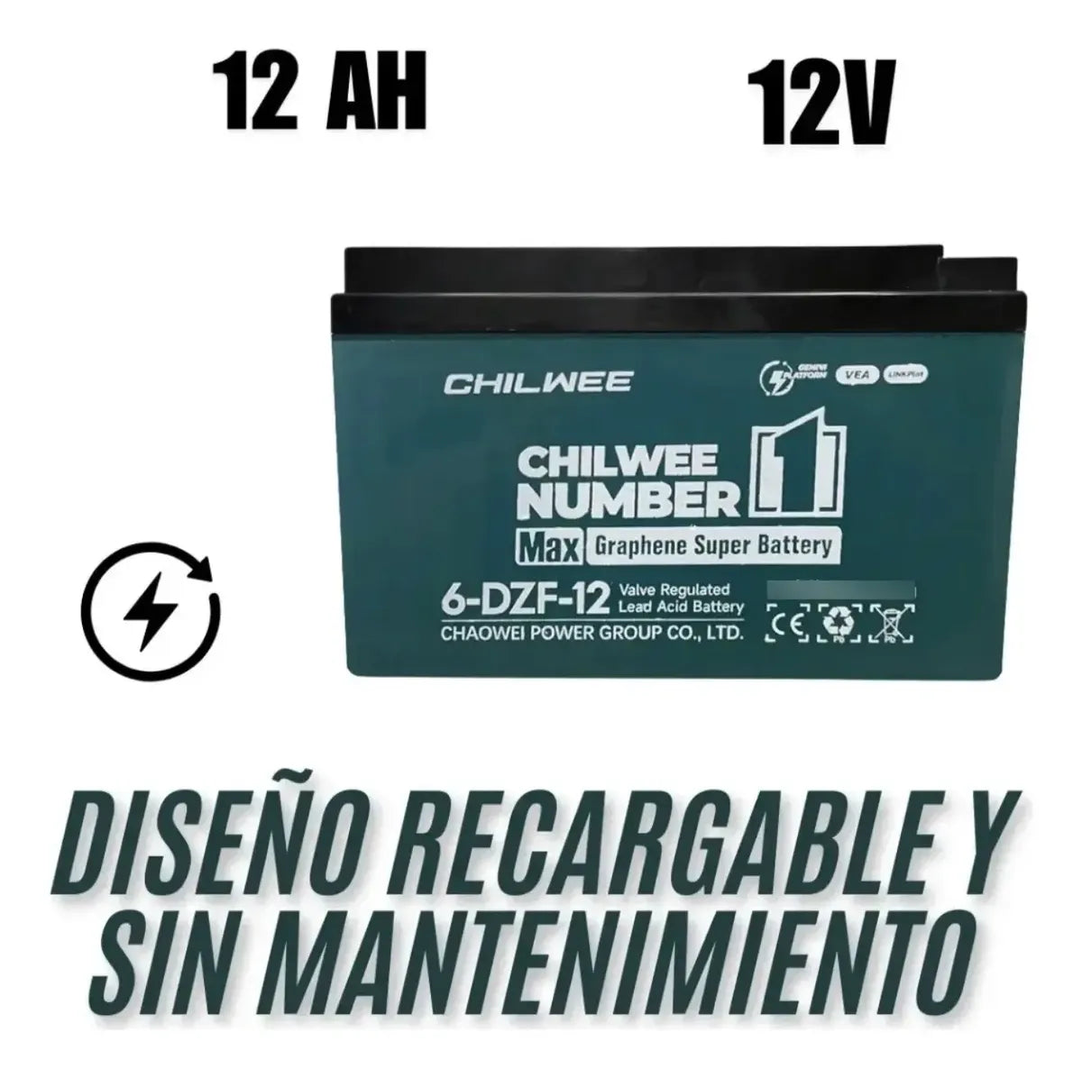 Dos Baterías De Ácido Plomo Para Bicicleta Eléctrica