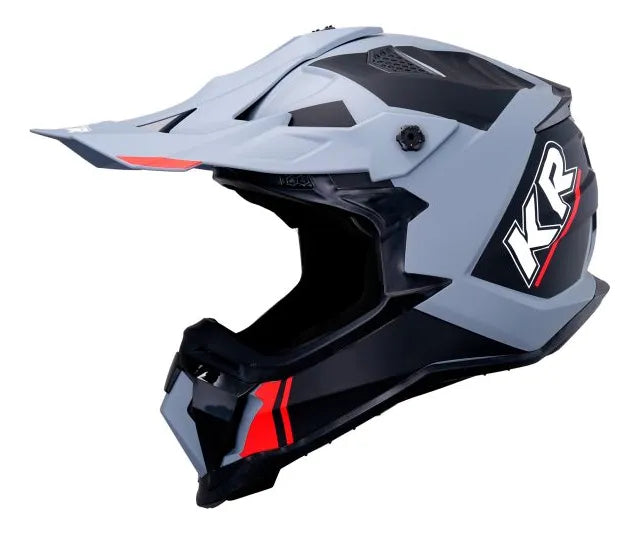 Casco Para Motociclista Cross The Rock Kr Certificado