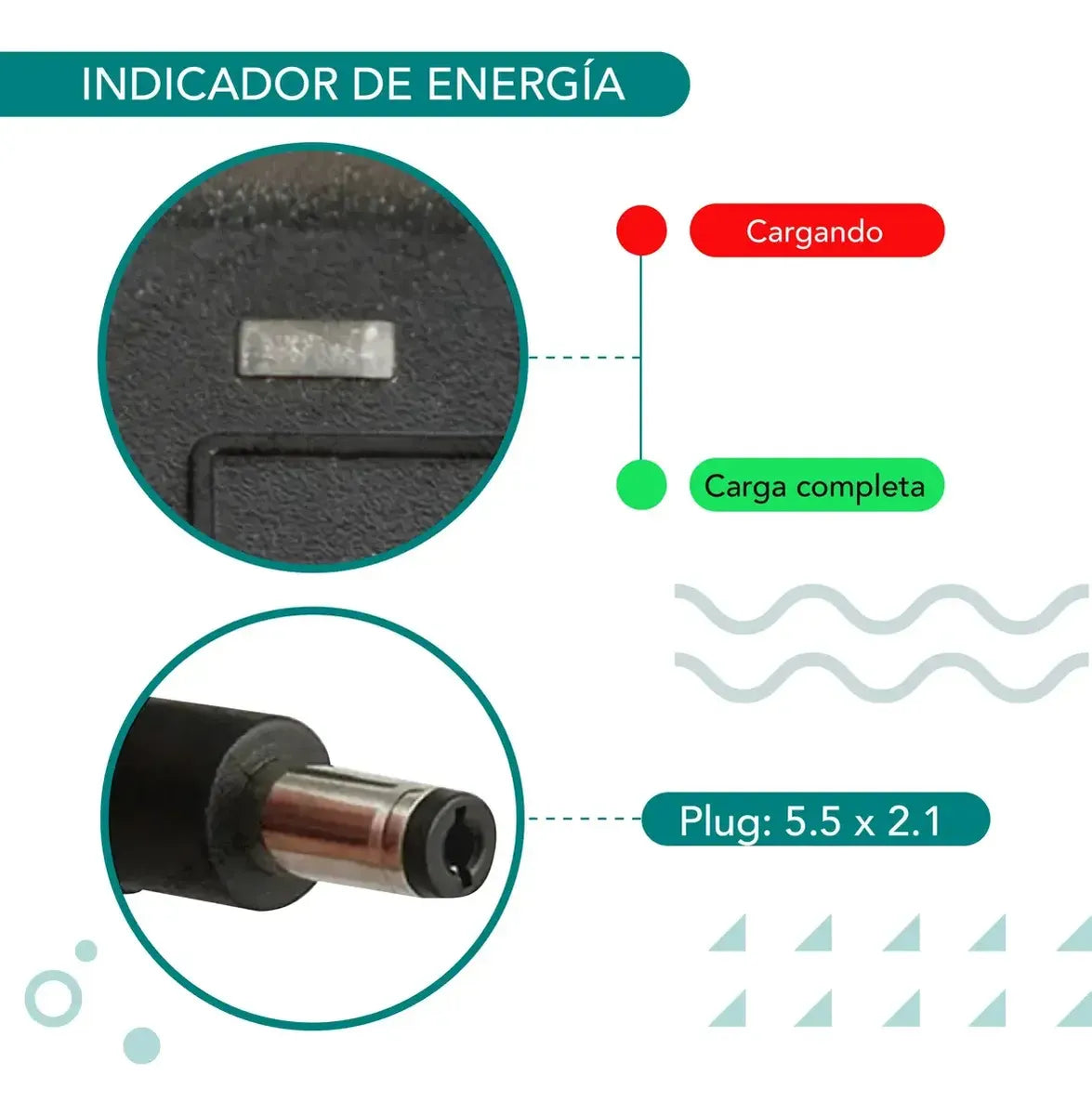 Cargador Para Scooter Eléctrico 54.6v 2a Enchufe 5.5x2.1