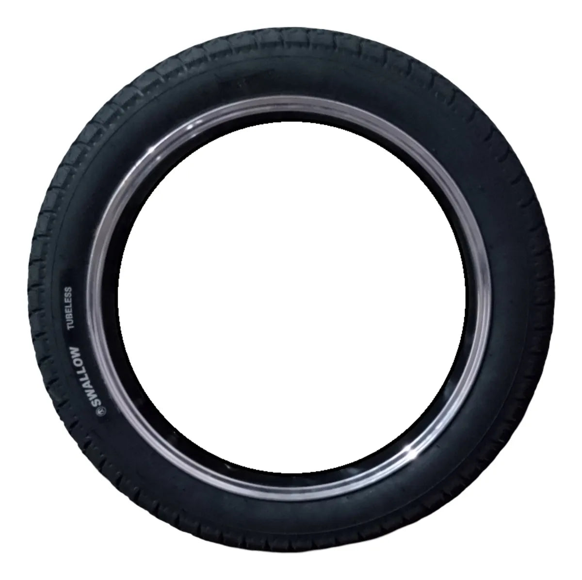 Llanta 16x2.50 Para Bicicleta Eléctrica-uso Sin Camara Negro