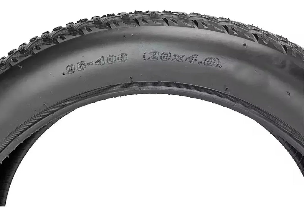 Llanta Para Bicicleta Eléctrica 20x4 Cst Negro