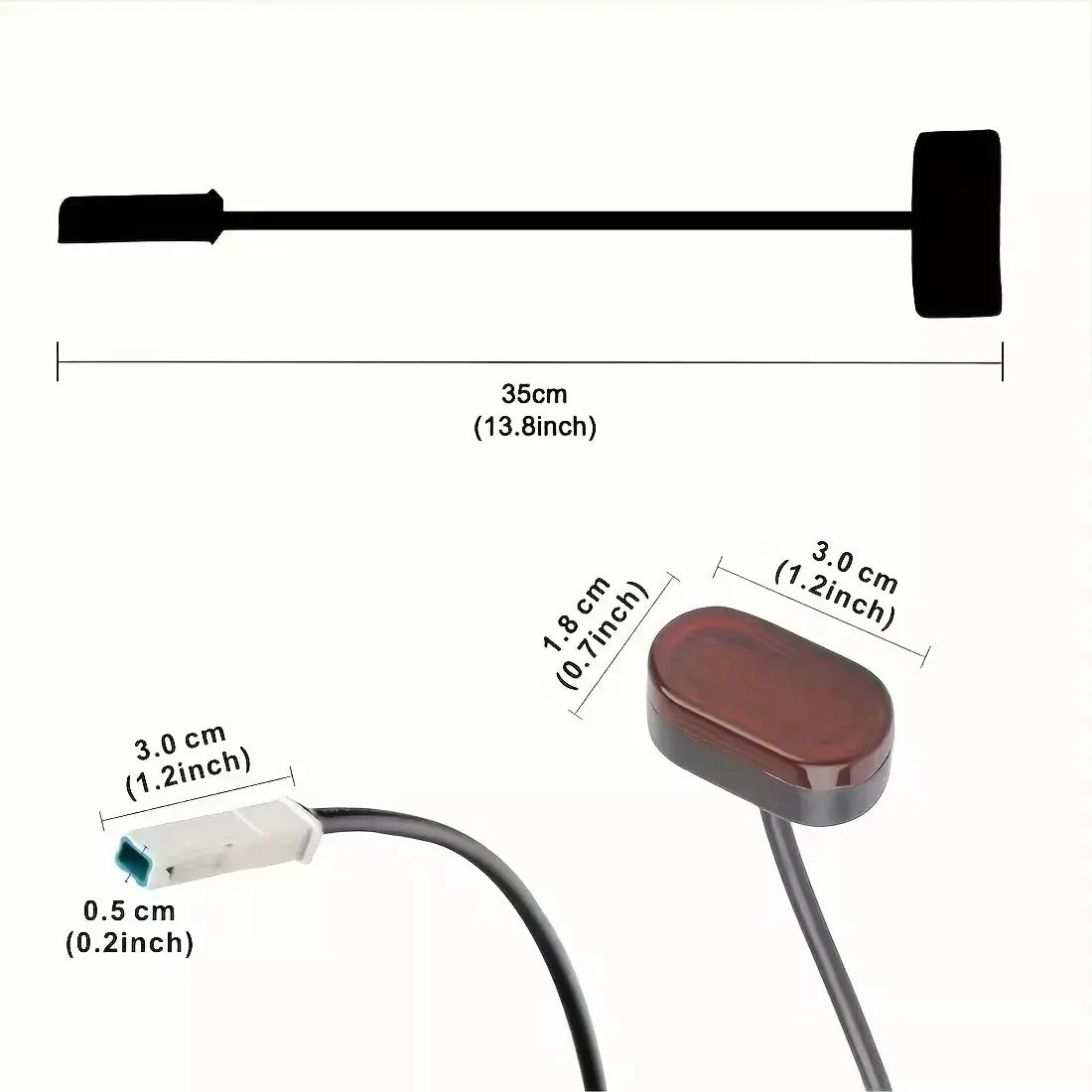 Guardabarros Salpicadera Con Lampara Para Scooter Xiaomi