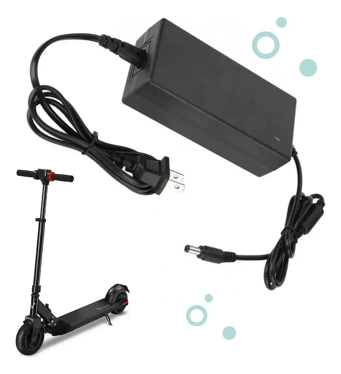 Cargador Para Scooter Eléctrico 54.6v 2a Enchufe 5.5x2.1