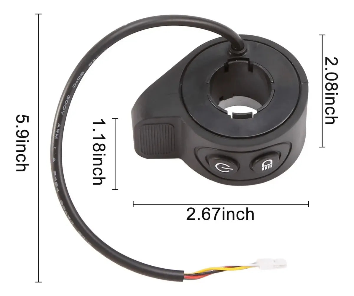 Acelerador De Pulgar Para Patin Eléctrico