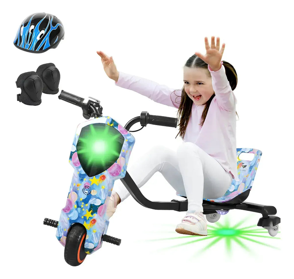 Honeywhale Triciclo Eléctrico Para Niños Montable Bluetooth