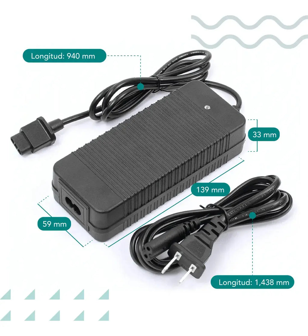Cargador 53.5v 2a Para Scooter Niu Kqi1 Kqi3