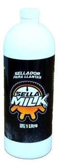 Sellamilk Sellador Llantas Tubeless No Inflamable 1L Uso en Motos y Bicicletas