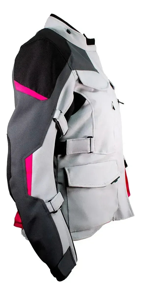 Chamarra Moto Half para Mujer Con Protecciones