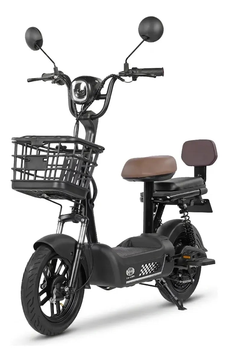 Bicicleta Eléctrica Urbana 2026 30km/h Con Freno De Tambor
