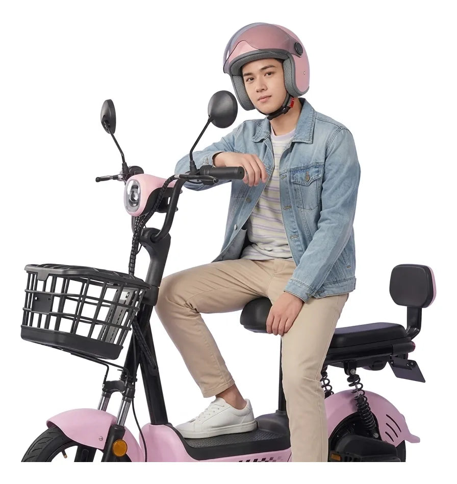Bicicleta Eléctrica Urbana 2026 30km/h Con Freno De Tambor