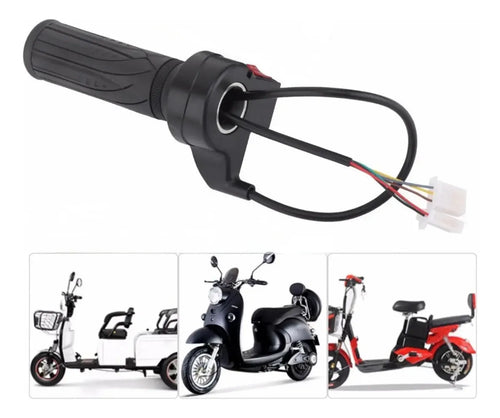 Acelerador Para Bicicleta Eléctrica De 3 Velocidades