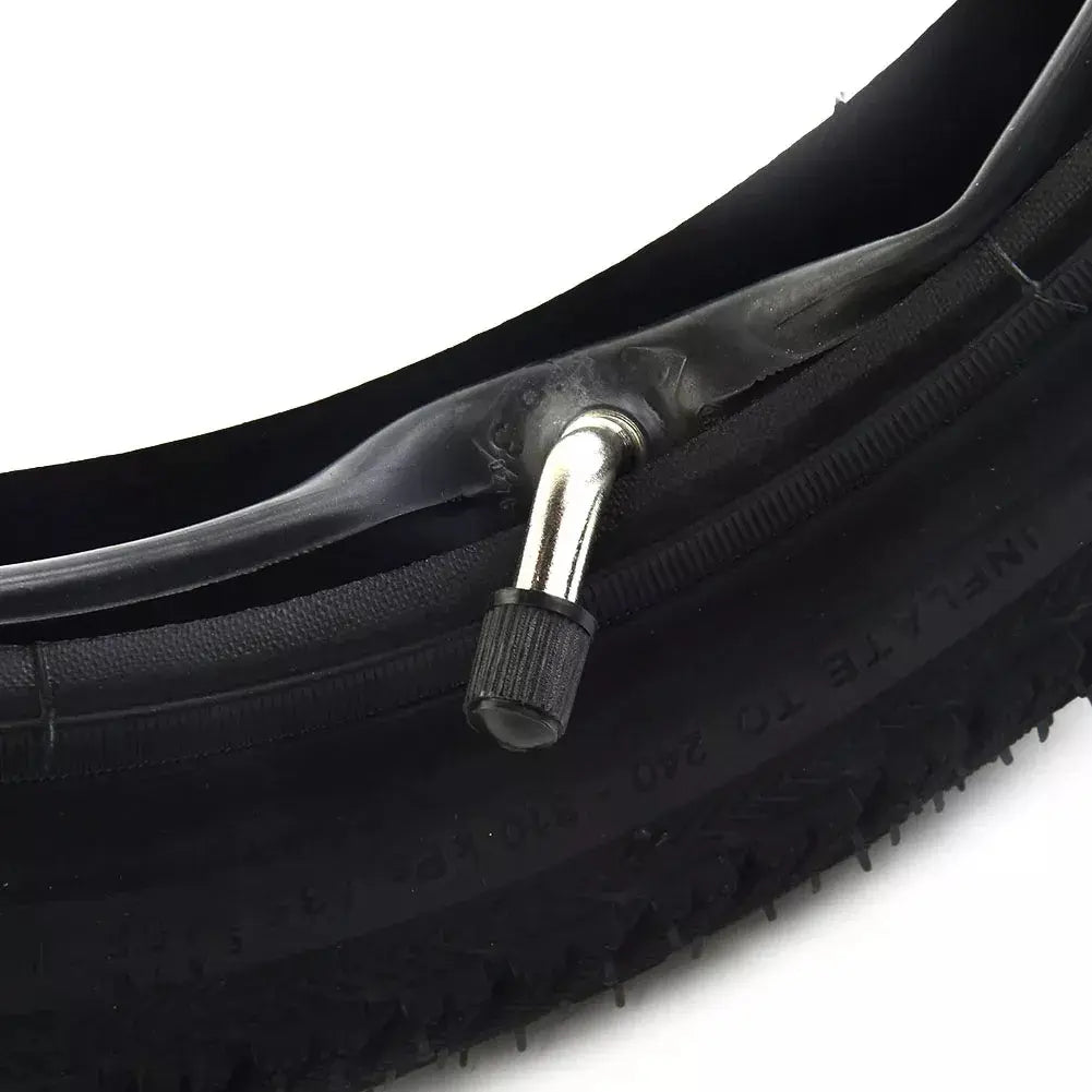 Camara Reforzada 14x2.5 Pivote Curvo Para Bicicleta O Ebike