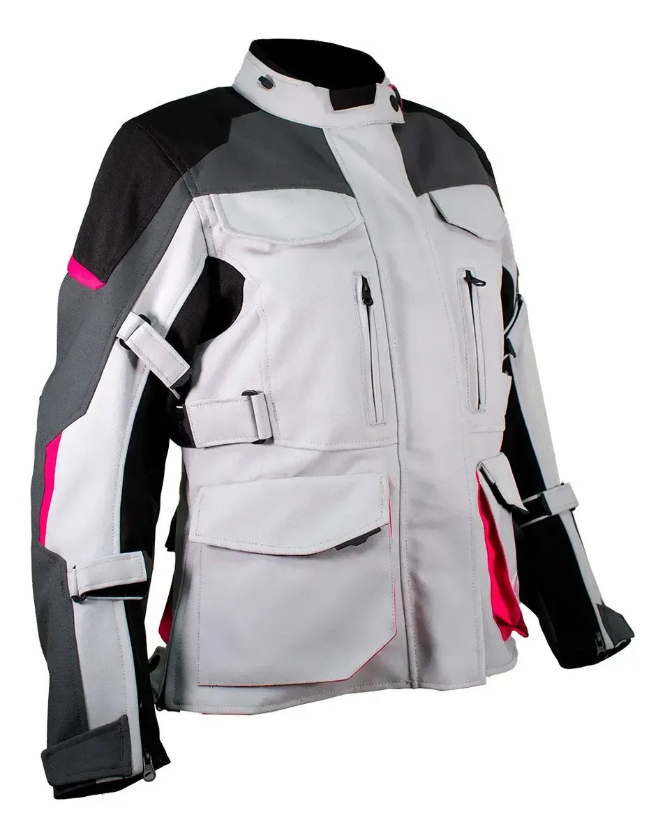 Chamarra Moto Half para Mujer Con Protecciones