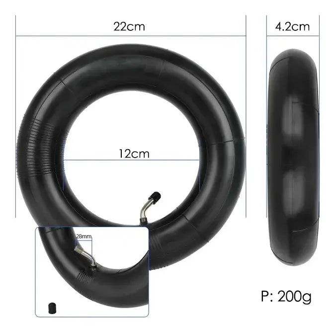 Cámara 10x2.70 -6.5 Pulgadas Pivote A 90 Grados Scooter