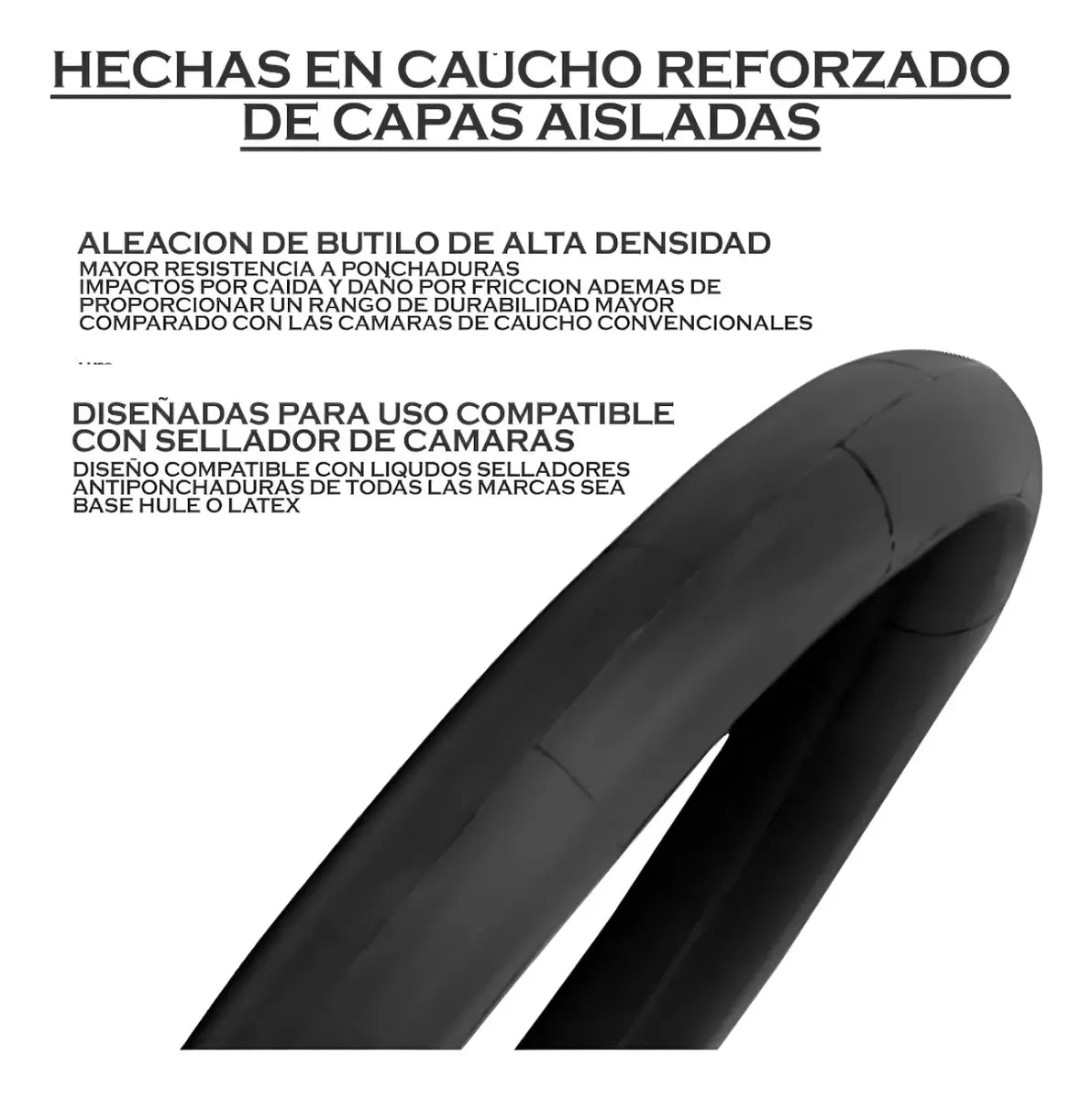 Camara 26 X 4.0 Fat Tire Honeywhale Bk08 Schrader Negro
