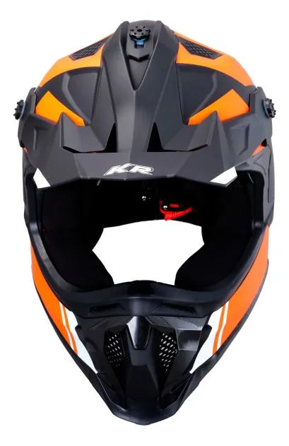 Casco Para Motociclista Cross Jumper Kr Certificado