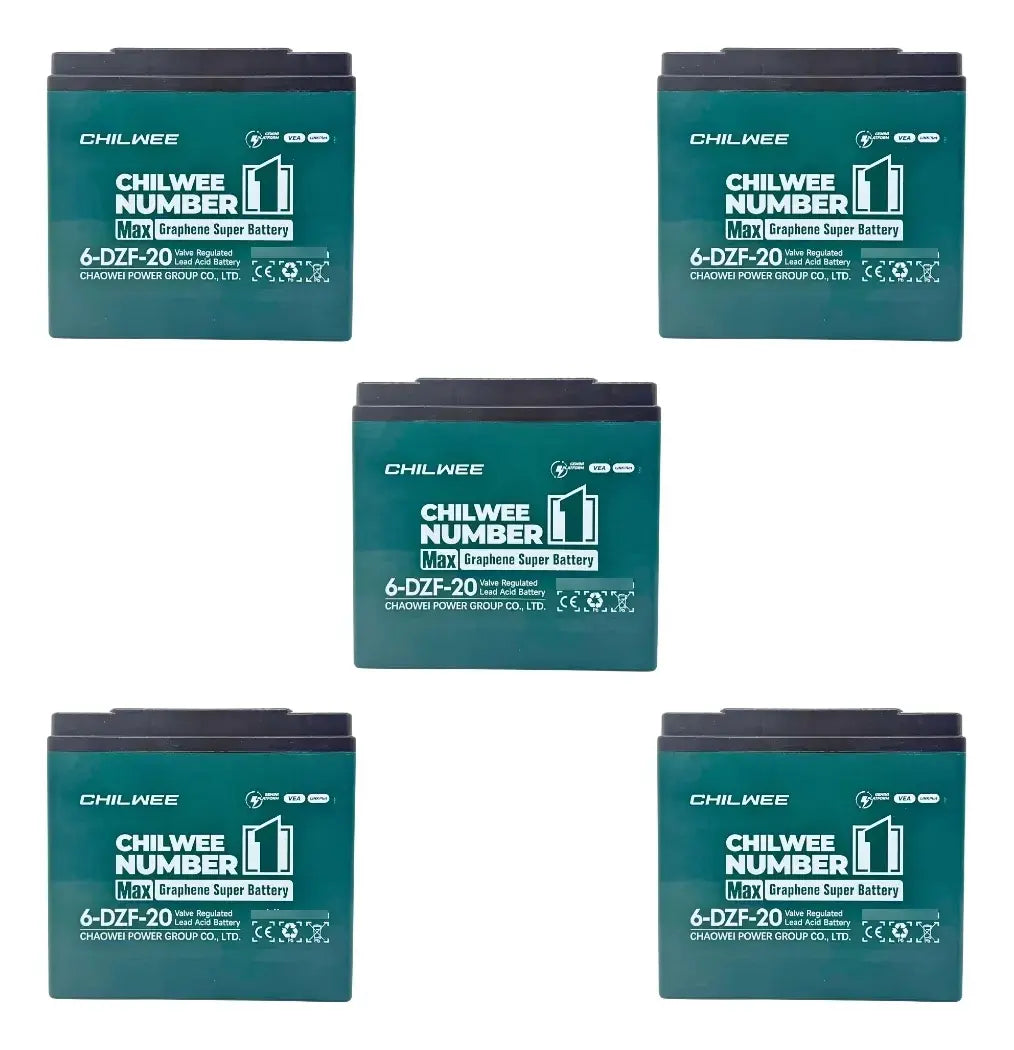 Kit 5 Baterías 60v 20ah Para Bicicleta Eléctrica