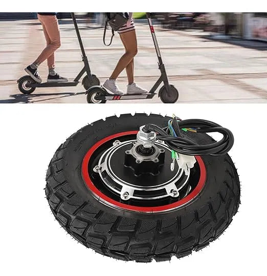 Motor Con Llanta 10 Pulgadas Scooter Eléctrico De 48v 800w