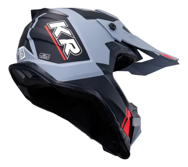 Casco Para Motociclista Cross The Rock Kr Certificado