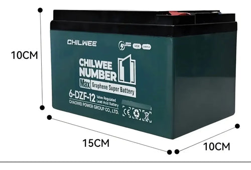 Bateria 12v 12ah Para Bicicleta Electrica Chilwee