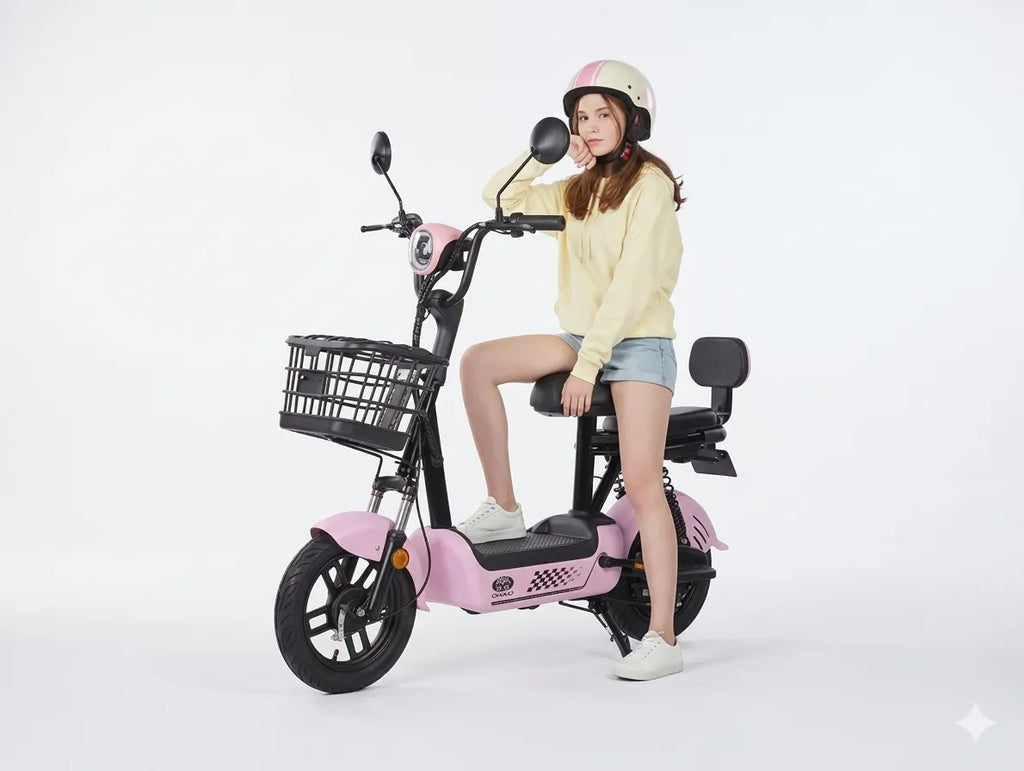 Bicicleta Eléctrica Urbana 2026 30km/h Con Freno De Tambor