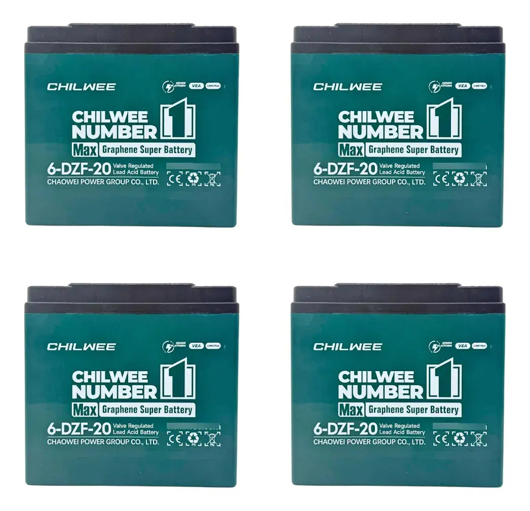 4pcs Batería Para Bicicleta Eléctrica O Scooter 48v20ah