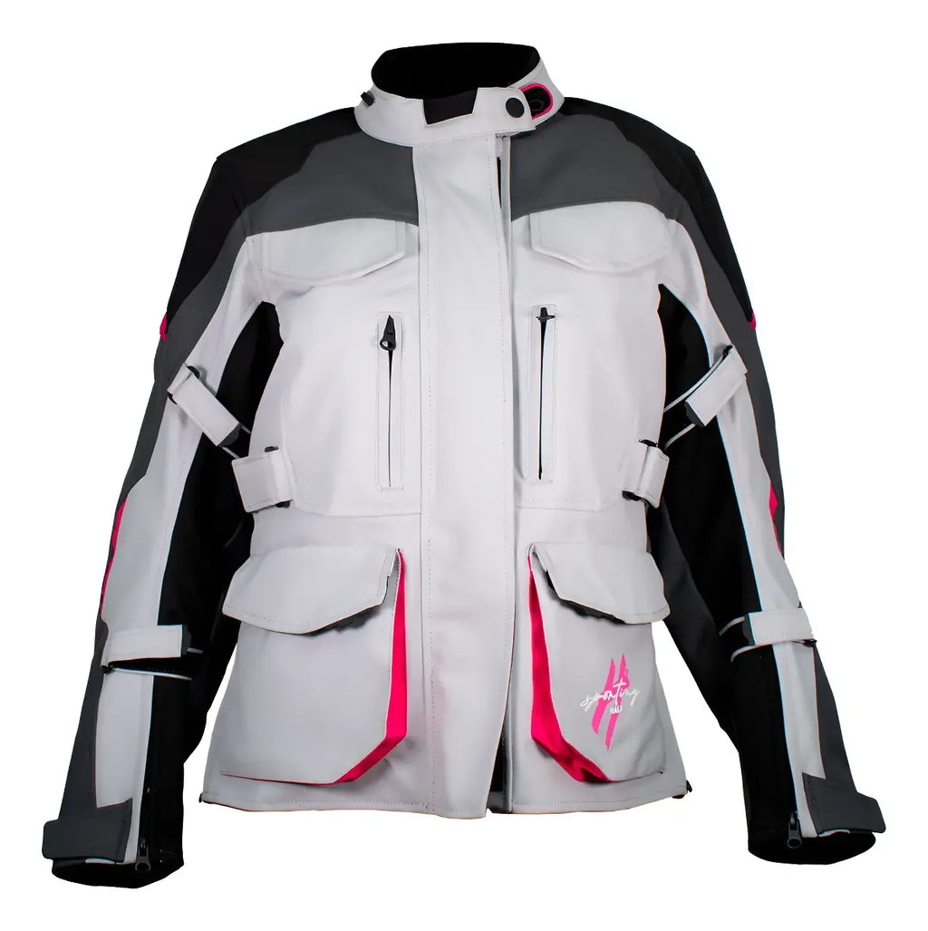 Chamarra Moto Half para Mujer Con Protecciones
