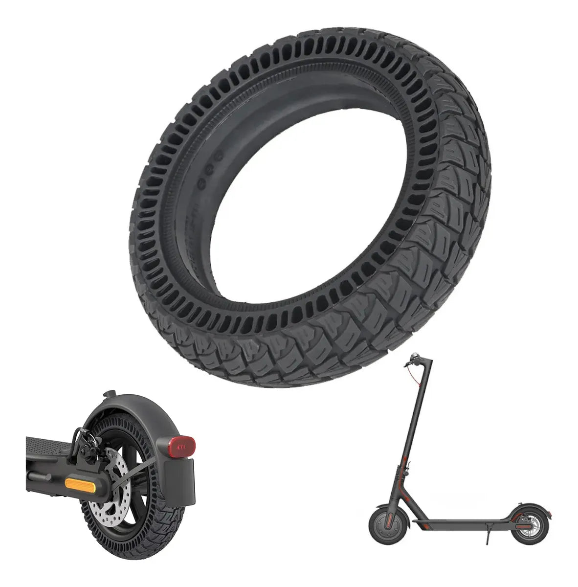 Llanta Sólida Todo Terreno Para Scooter Eléctrico 8.5in
