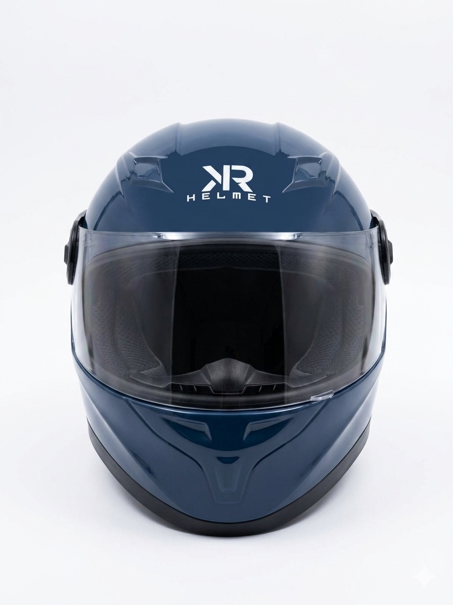 Casco Cerrado Infantil C/luz Brillante Robot