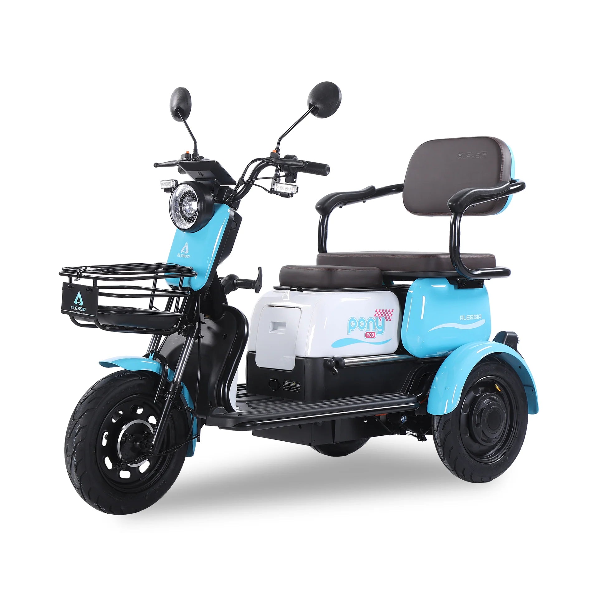 Triciclo Eléctrico Alessia P03 Pony 500w 60v/20ah