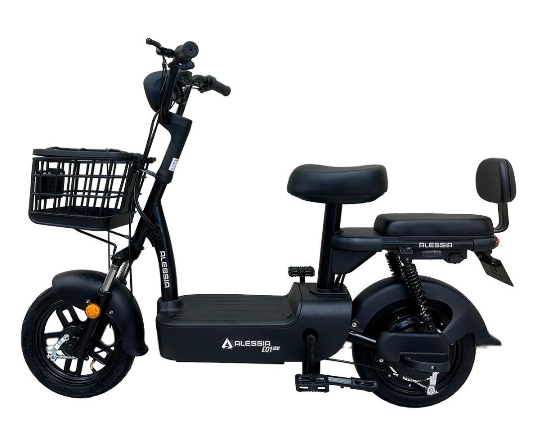 Bicicleta Eléctrica E01 Max | Alta Autonomía Y Confort Negro