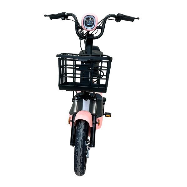 Bicicleta Eléctrica E01 Max | Alta Autonomía Y Confort Rosa