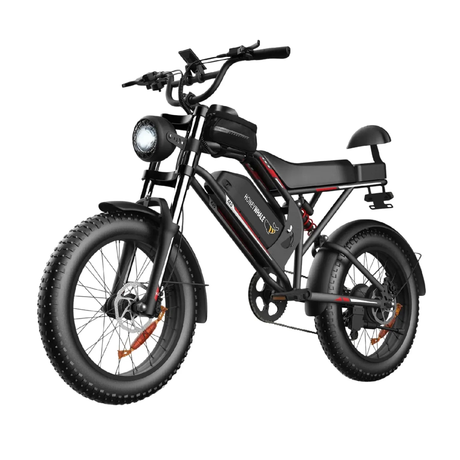 K6S Bicicleta Eléctrica 48KM/H-1080W-45KM-15AH-(MAX)