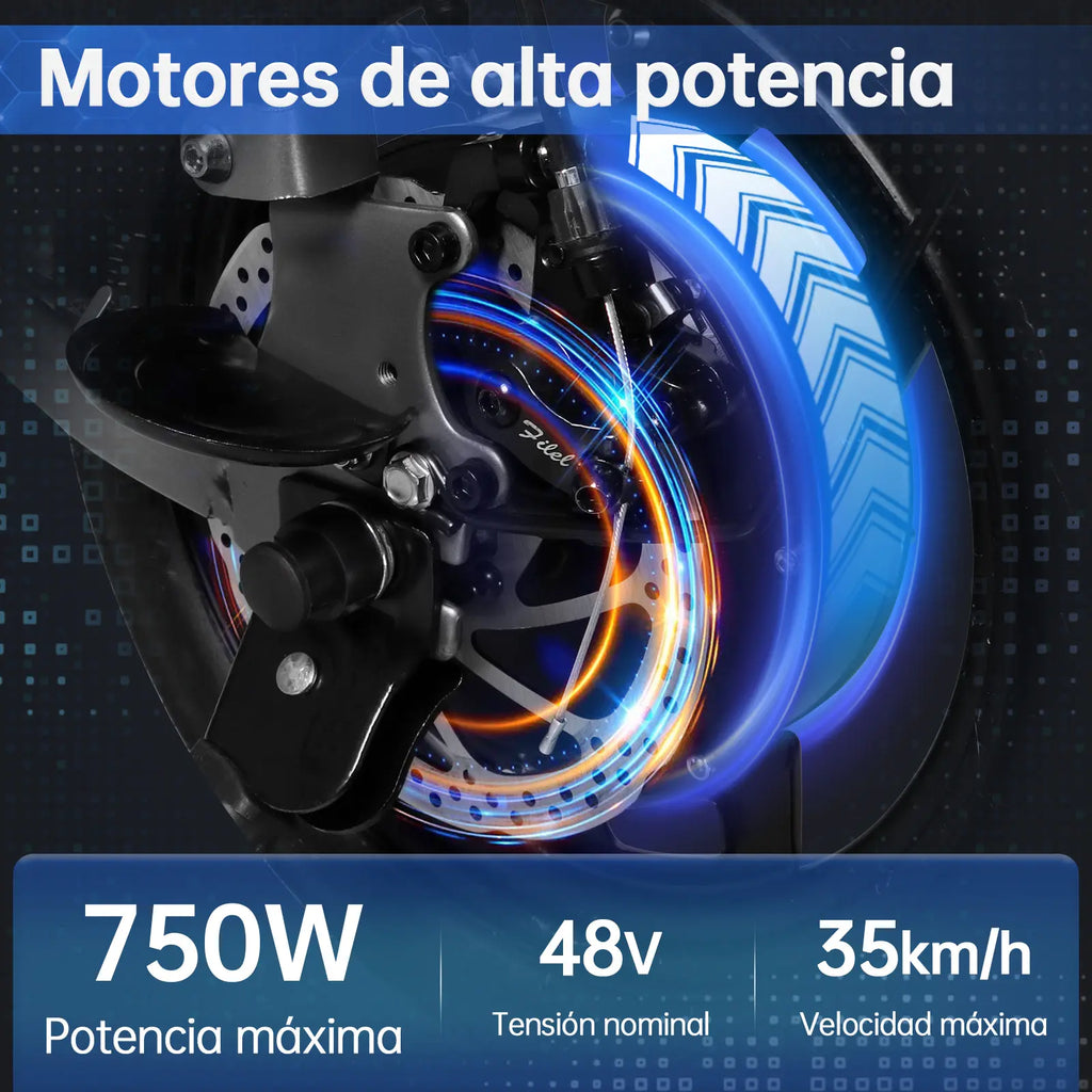 Bicicleta Eléctrica Plegable Honey Whale S6-S Pro