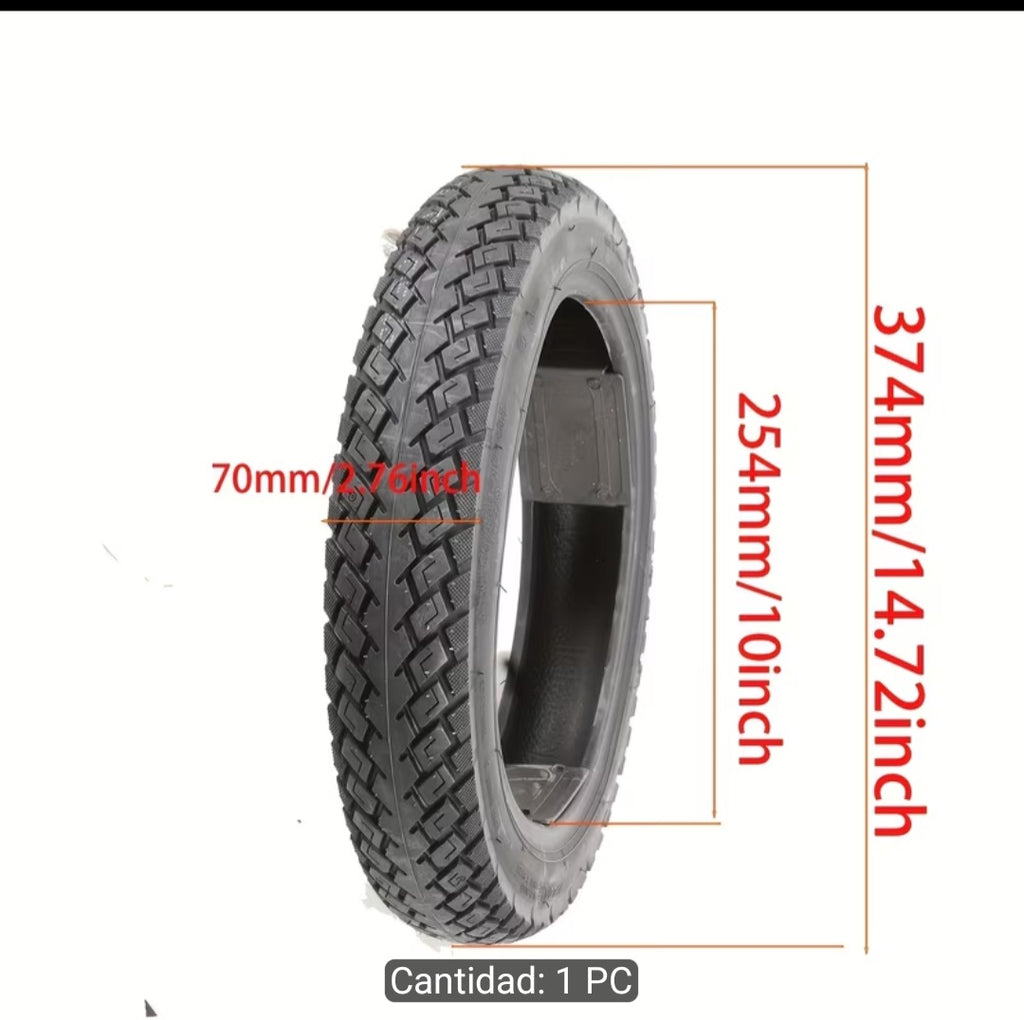 Neumatico 60 100 r10 para bicicleta eléctrica