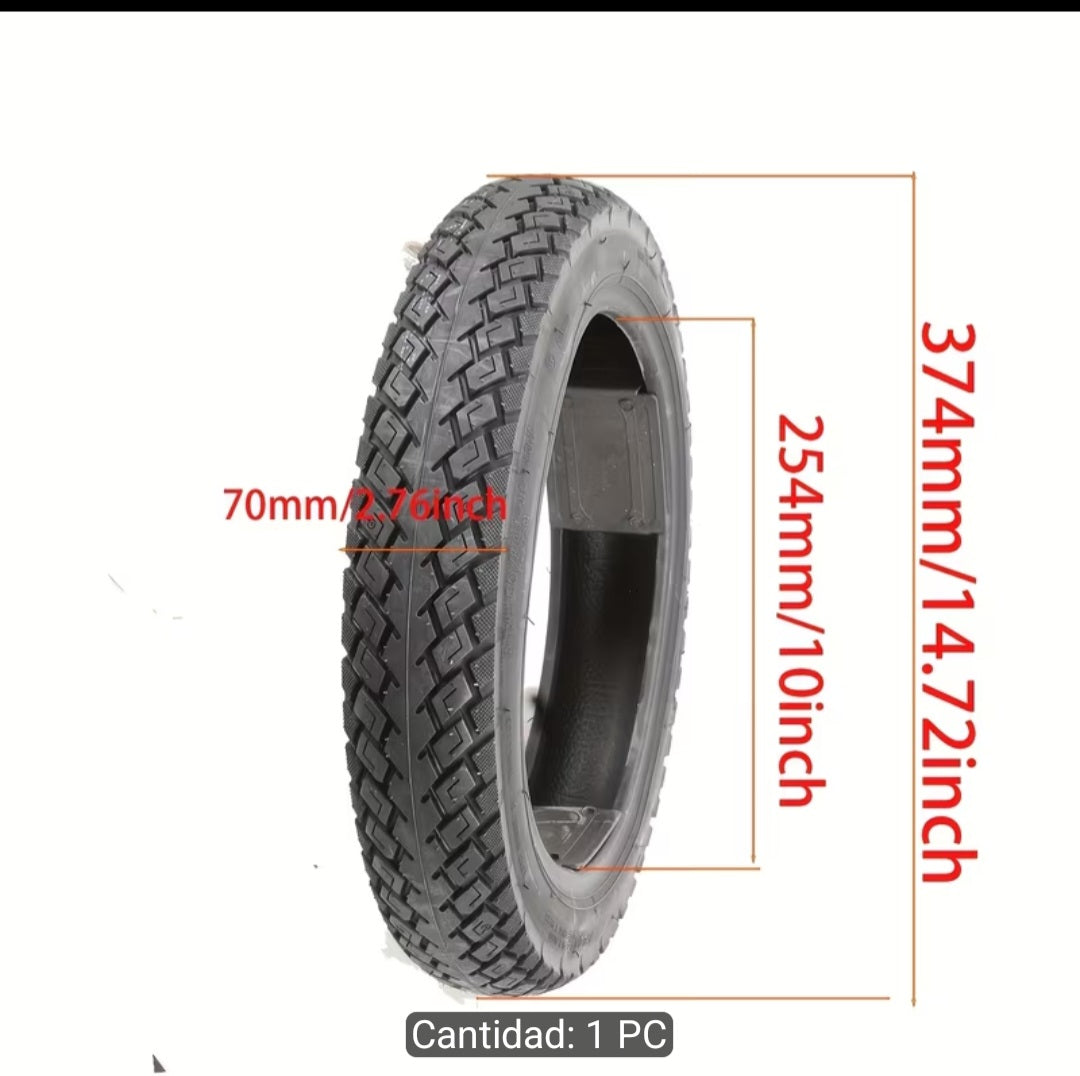 Neumatico 60 100 r10 para bicicleta eléctrica