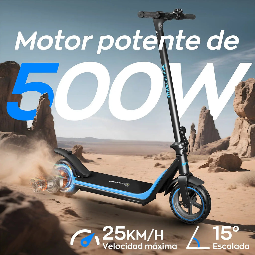 M1 Lite Scooter Eléctrico Para Adultos Con App