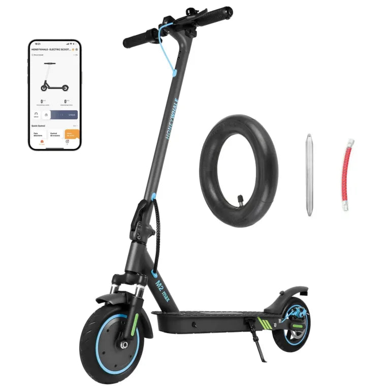 Scooter Eléctrico Honey Whale M2-MAX Negro
