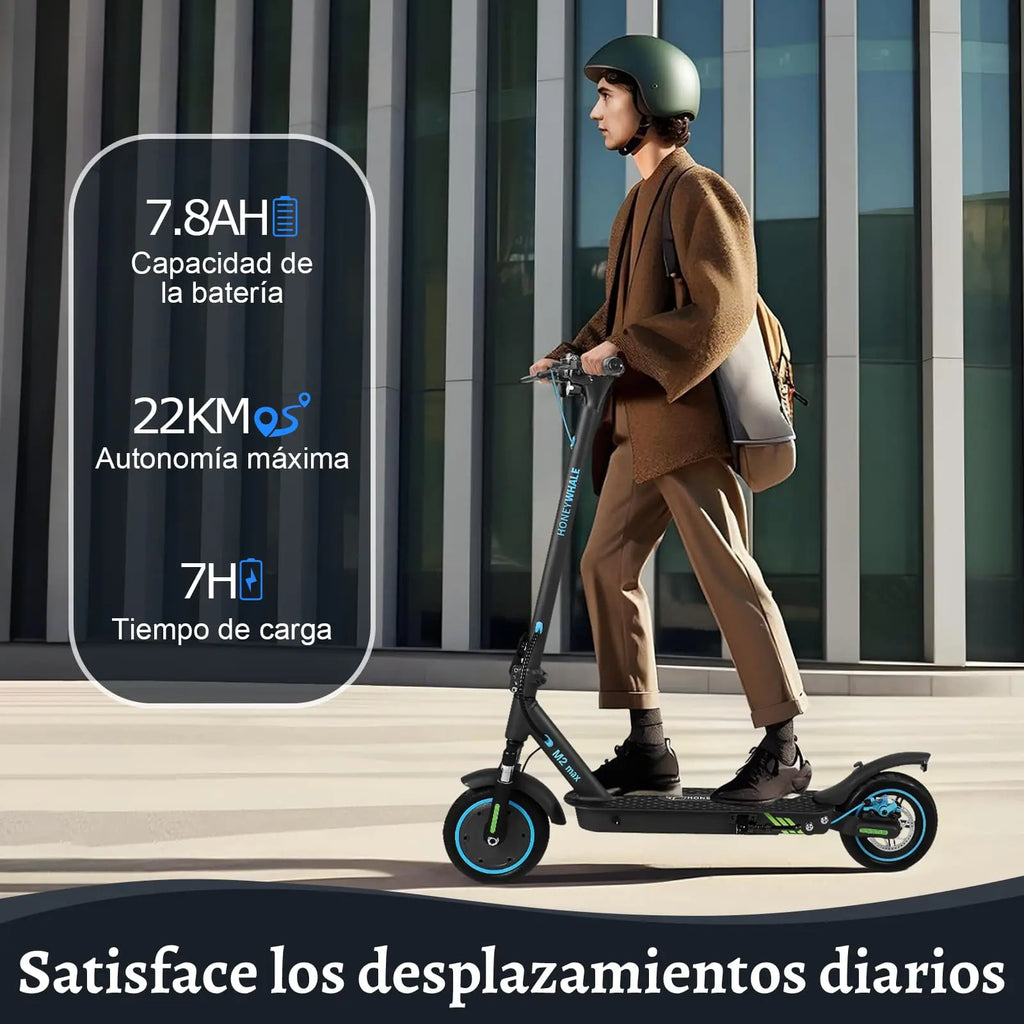 Scooter Eléctrico Honey Whale M2-MAX Negro