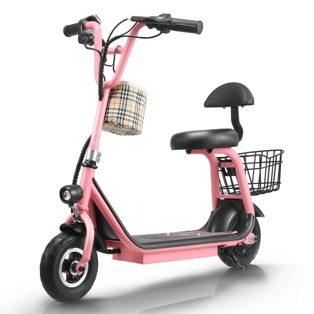 Scooter Electrico Infantil Honey Whale JL-005 Rosa